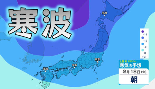 【大雪情報】強烈寒波で19日頃にかけて東北、関東甲信、北陸、近畿、東海など『警報級の大雪』の可能性　西日本などでも気温は「かなり低い」【雪のシミュレーション】