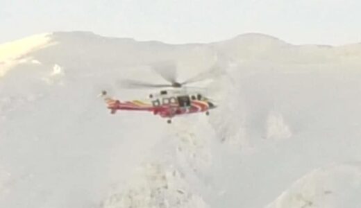冬の大山で女性が1人で登山中に滑落し遭難…自ら通報し救助要請　一夜明けて発見・救助…心肺停止状態で搬送、病院で死亡確認　死因は低体温症（推定）と判明