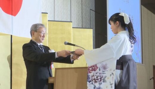 医療人としての一歩を踏み出す　医療看護専門学校で卒業式