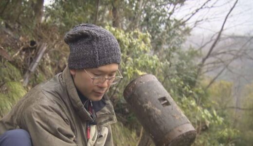 寺の副住職が登山道整備　山を新たな町のシンボルに