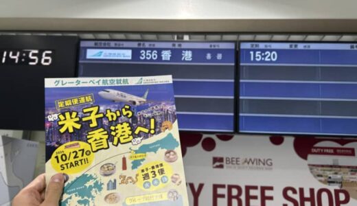 鳥取から香港へひとっ飛び！直行便で気軽に香港旅行を満喫してきました！