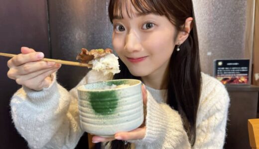 【お肉大好きアナウンサー】お肉を心ゆくまで味わえる豊富なランチメニュー。やっぱり焼肉は炭火が最高！｜鳥取市