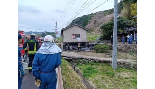 強風乾燥注意報の中で野焼き…火が倉庫に燃え移る火災　消防など火の取り扱いに注意呼びかけ（島根）